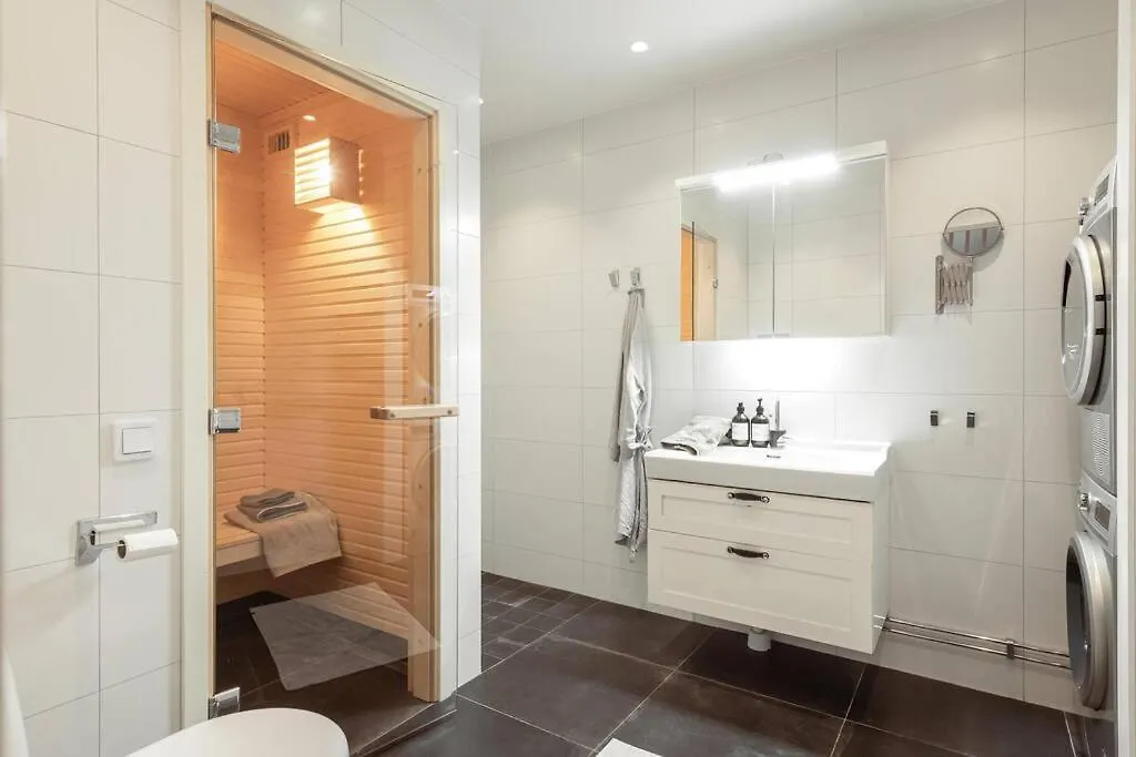 גטבורג Townhouse Med Bastu, 4 Vaningar Naera Liseberg וילה