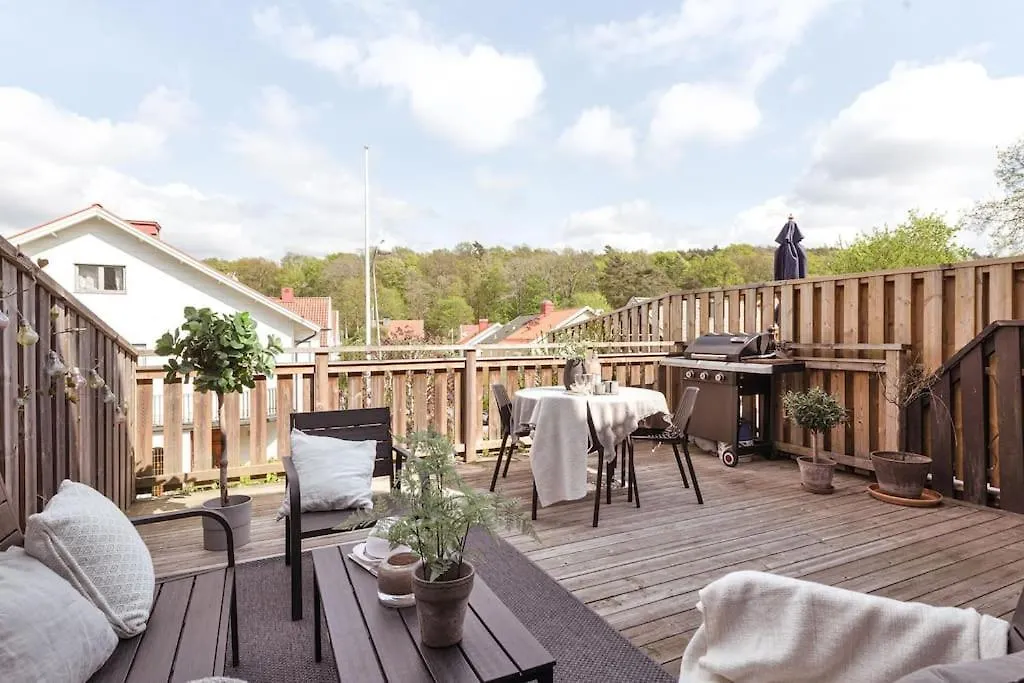 וילה גטבורג Townhouse Med Bastu, 4 Vaningar Naera Liseberg שבדיה